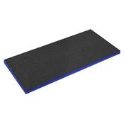 Sealey Easy Peel Shadow Foam® Blue/Black 1200 x 550 x 50mm SF50B