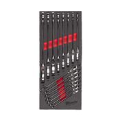 Milwaukee 15pc Maxbite Head Spanner Set &amp; Foam Insert 4932479829 image