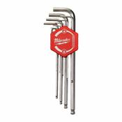 Milwaukee 9pc Allen Key Set 4932478621 image