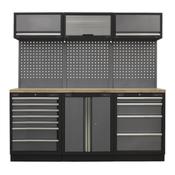Sealey Modular Tool Storage System Wooden Worktop APMSSTACK07W