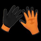 Sealey Foam Latex Gloves (Large) - Pair 9140L