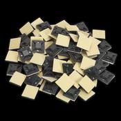 Sealey Self-Adhesive Cable Tie Mount 20 x 20mm Black Pack of 100 CTM2020B