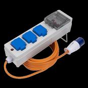 Sealey Caravan &amp; Camping Mains Unit with RCD 15m WSC16133