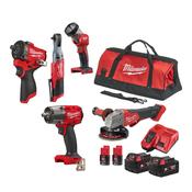 Milwaukee Mechanic's 5 Piece Power Tool Kit