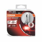 OSRAM Night Breaker Silver H4 12v 60/55W 100% Brighter Bulb image