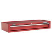 Sealey Mid-Box 1 Drawer with Ball-Bearing Slides Heavy-Duty- Red AP41119
