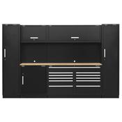 Sealey Premier 3.3m Storage System - Pressed Wood Worktop APMSCOMBO7W