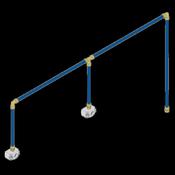 Sealey Sharkbite® 12m 2 Drop Air Supply System Kit SBAKIT2