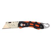 Draper Folding Trimming Knife with Belt Clip Orange  24424