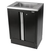Bunker Modular Floor Cabinet with Sink, 2 Door, 680MM 31034