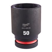 Milwaukee 50mm 1" Deep Shockwave Impact Duty Impact Socket 4932480435 image