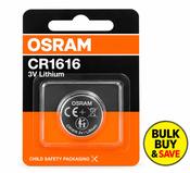 OSRAM 3V Lithium Coin Cell Battery CR1616