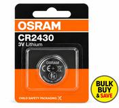 OSRAM CR2430 3V Lithium Coin Cell Battery