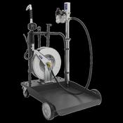 Sealey Oil Dispensing System Air Operated with 10m Retractable Hose Reel AK4562D
