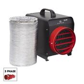 Sealey Industrial 3 Phase Fan Heater 5kW DEH5001 image
