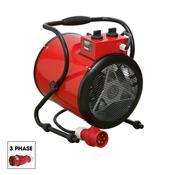 Sealey Industrial Electric Fan Heater 5kW 415V 3 Phase EH5001