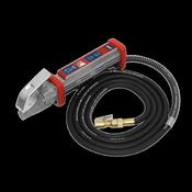 Sealey Tyre Inflator 2.7m Hose with Clip-On Connector SA372