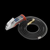Sealey Digital Tyre Inflator 2.7m Hose with Clip-On Connector SA375