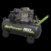 Sealey Air Compressor 150L Belt Drive 3hp SAC15030B image