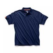 Scruffs Eco Work Polo Shirt  Navy Colour image