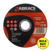 Abracs Proflex Extra Thin Cutting Disc  115mm x 1mm INOX PFET11510FI
