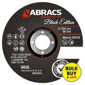 Abracs Extra Thin Phoenix II Cutting Disc 115mm x 1.0mm x 22mm INOX PHB11510FI
