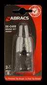 Abracs 2 Piece De-Carb Wire Brush Set ABWBSMPACK8