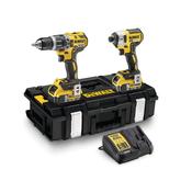 DeWALT 18V XR BRUSHLESS DRILL &amp; IMPACT DRIVER TWIN PACK DCK266P2-GB