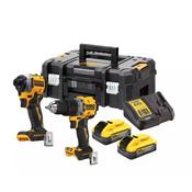 DeWalt DCK2050H2T-GB  Drill &amp; Impact Driver Powerstack Twin Pack image