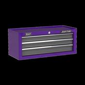 Sealey 3 Drawer Mid-Box with Ball-Bearing Slides - Purple/Grey AP22309BBCP