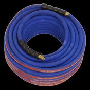 Sealey 30m x Ø8mm Extra-Heavy-Duty Air Hose with 1/4"BSP Unions AH30R