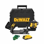 DeWalt DCLE34031D1-GB 18V XR 3x 360° Compact Green Laser Kit image