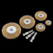 Sealey 8pc Wire Brush Set BWBS08