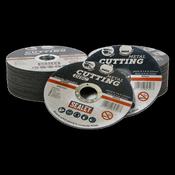 Sealey Ø115 x 1.6mm Cutting Disc Ø22mm Bore Pack of 50 PTC/115CT50