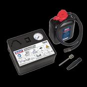 Sealey 12V Tyre Inflator &amp; Emergency Puncture Sealant Kit MAC10S