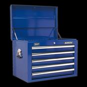 Sealey Topchest 5 Drawer with Ball-Bearing Slides - Blue AP26059TC