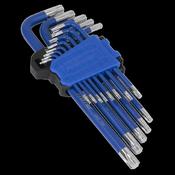 Sealey TRX-Star* Key Set 13pc Long AK71650