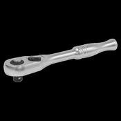 Sealey Ratchet Wrench 1/4"Sq Drive 90-Tooth Flip Reverse - Premier Platinum AK7930