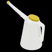 Sealey Oil Container with Flexible Spout 3L - Lime Lid JDL3L