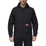 Milwaukee Freeflex Softshell Black Hooded Jacket SJBL