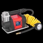 Sealey Heavy-Duty Tyre Inflator/Mini 12v Air Compressor MAC05 image