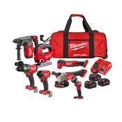 Milwaukee M18 Fuel 7 Piece Power pack Kit M18FPP7L3-503B