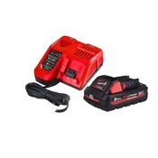 Milwaukee M18 3.0Ah High Output Battery &amp; Fast Charger Kit M18HNRG-301