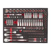 Milwaukee 119-Pc Master Socket Set in Foam Insert Set 4932498518