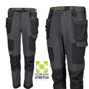 Apache Calgary Stretch Work Trousers Grey
