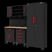 Sealey Complete Garage Storage System with Mobile Trolley x 2 APMS12OP