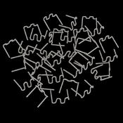 Sealey Wave Staple 0.6mm - Pack of 100 RE06W