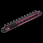 Sealey Socket &amp; Bit Retaining Rail 3/8"Sq Drive AK27097