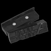 Sealey Magnetic Soft Grip Vice Jaws 100mm MVJ100