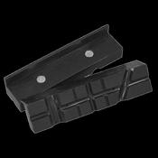 Sealey Magnetic Soft Grip Vice Jaws 125mm MVJ125